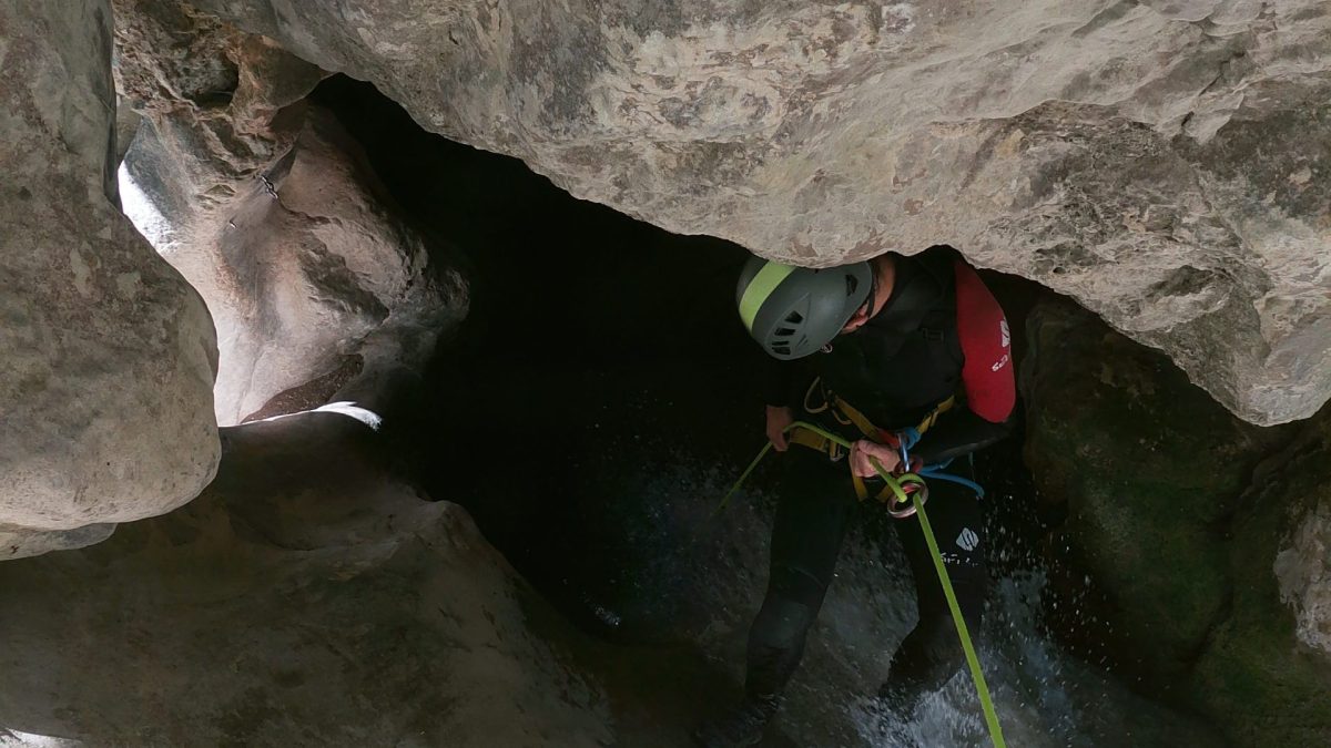 Rápel-barranco-pallars